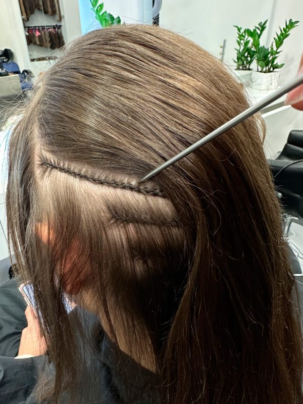 Przedłużanie włosów Tissage